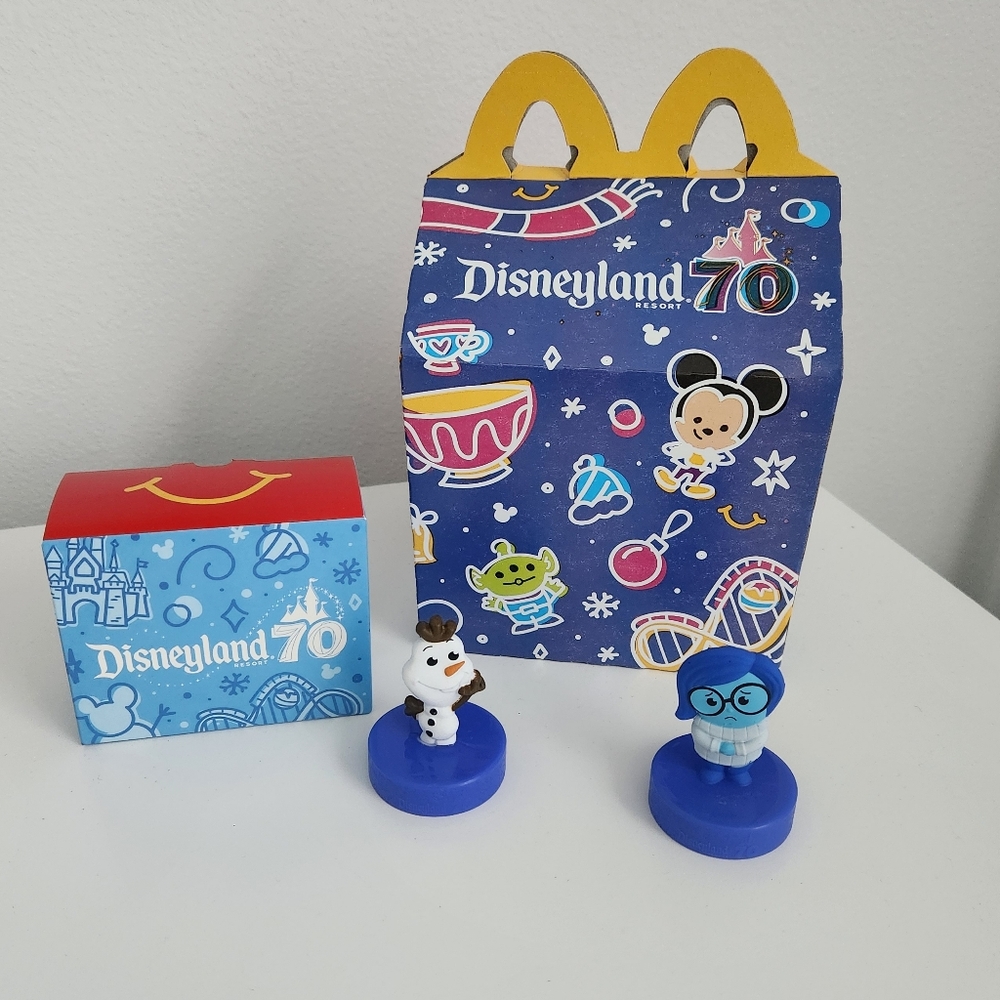 Disneyland 70th Anniversary McDonald's (2025) Collector's Set